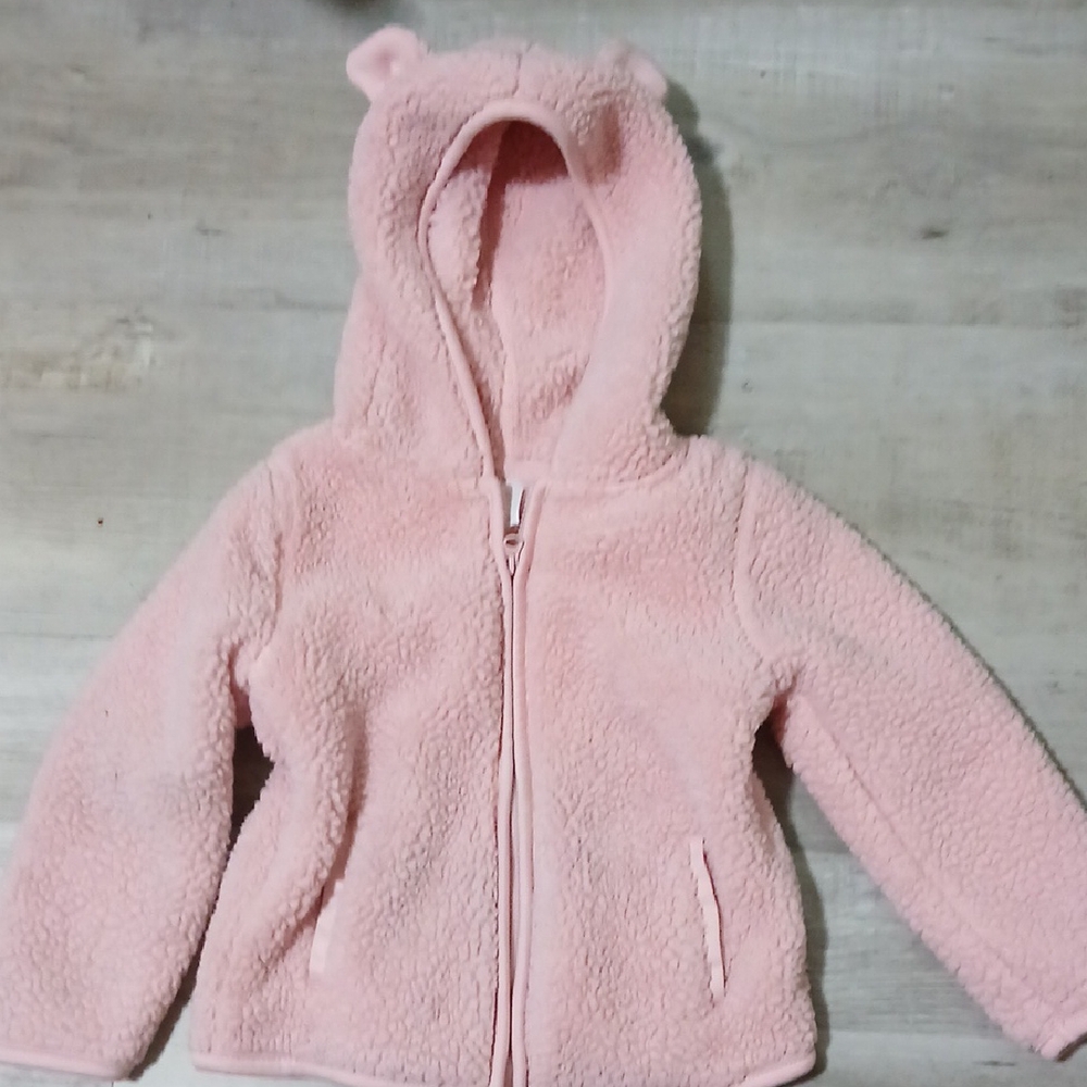 Wonder Nation Soft Pink Fleece Jacket